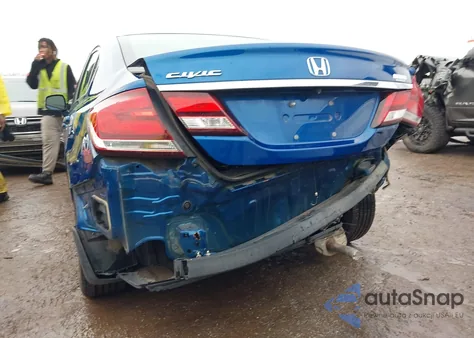 2013 Honda Civic Ex из США, поврежденный, VIN 19XFB2F87DE087325